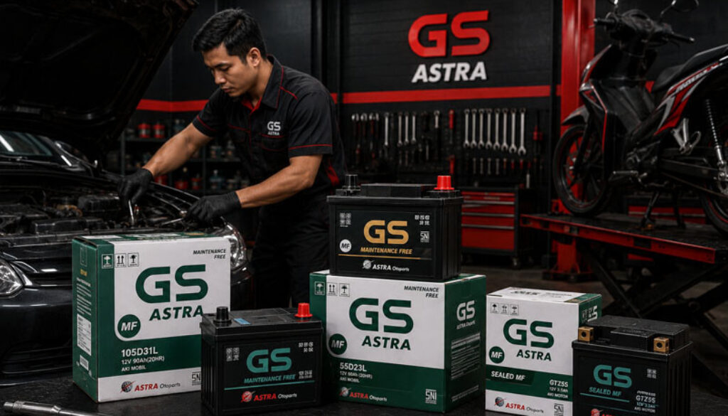 Mengenal Aki GS Astra Keunggulan, Jenis, dan Kendaraan yang Cocok(1)