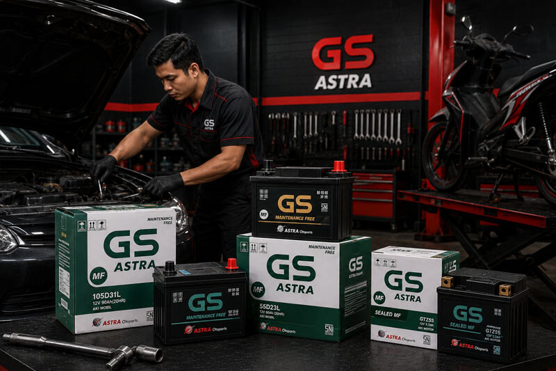 Mengenal Aki GS Astra Keunggulan, Jenis, dan Kendaraan yang Cocok(1)